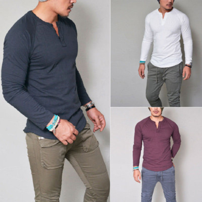 athletic fit henley